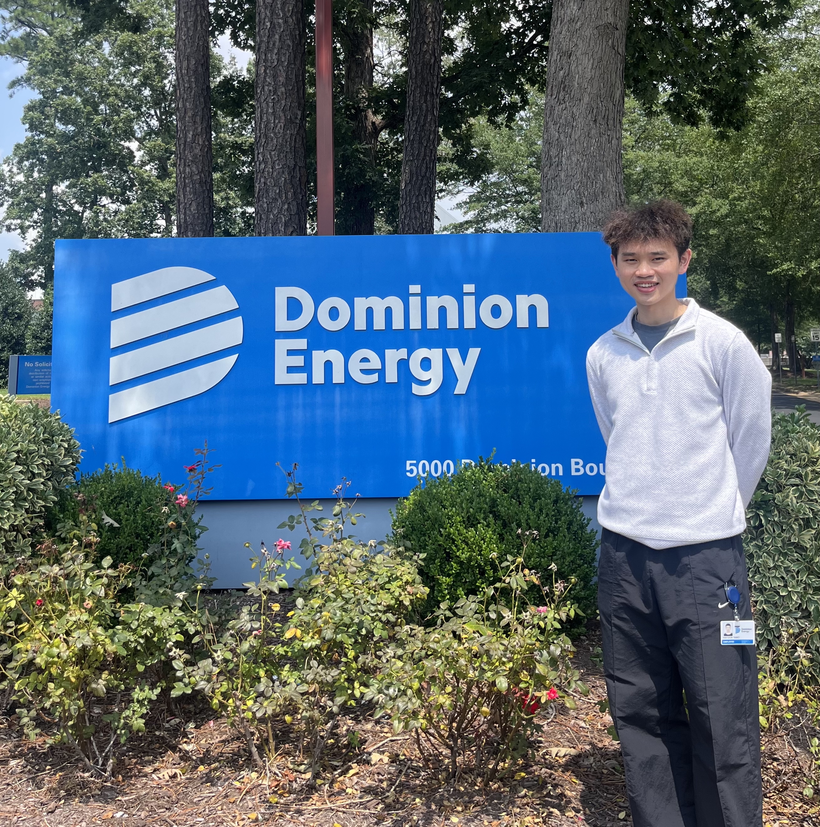 Haydon Yang and Dominion Energy